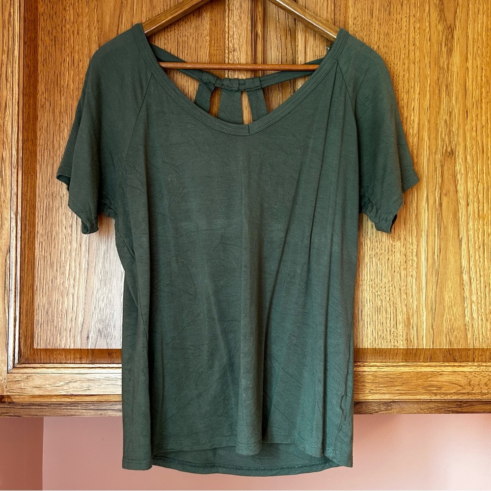 Sawyer back detail knit top